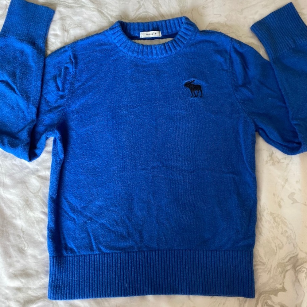 Blue Turtle Neck Sweater